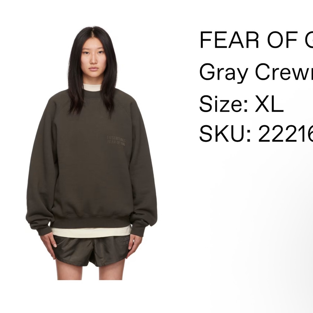 Crewneck sweater